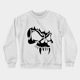 Sabre Tooth Skull Crewneck Sweatshirt